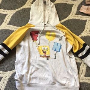 Hot topic “Fun” Spongebob Squarepants Hoodie
